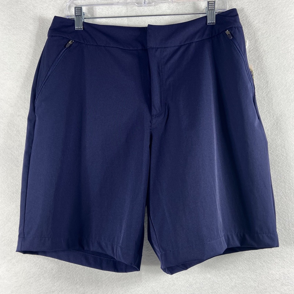 Tommy Bahama Active Shorts Women's Large Blue Golf Tennis New